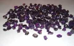 Ready to pick from amethyst parcel